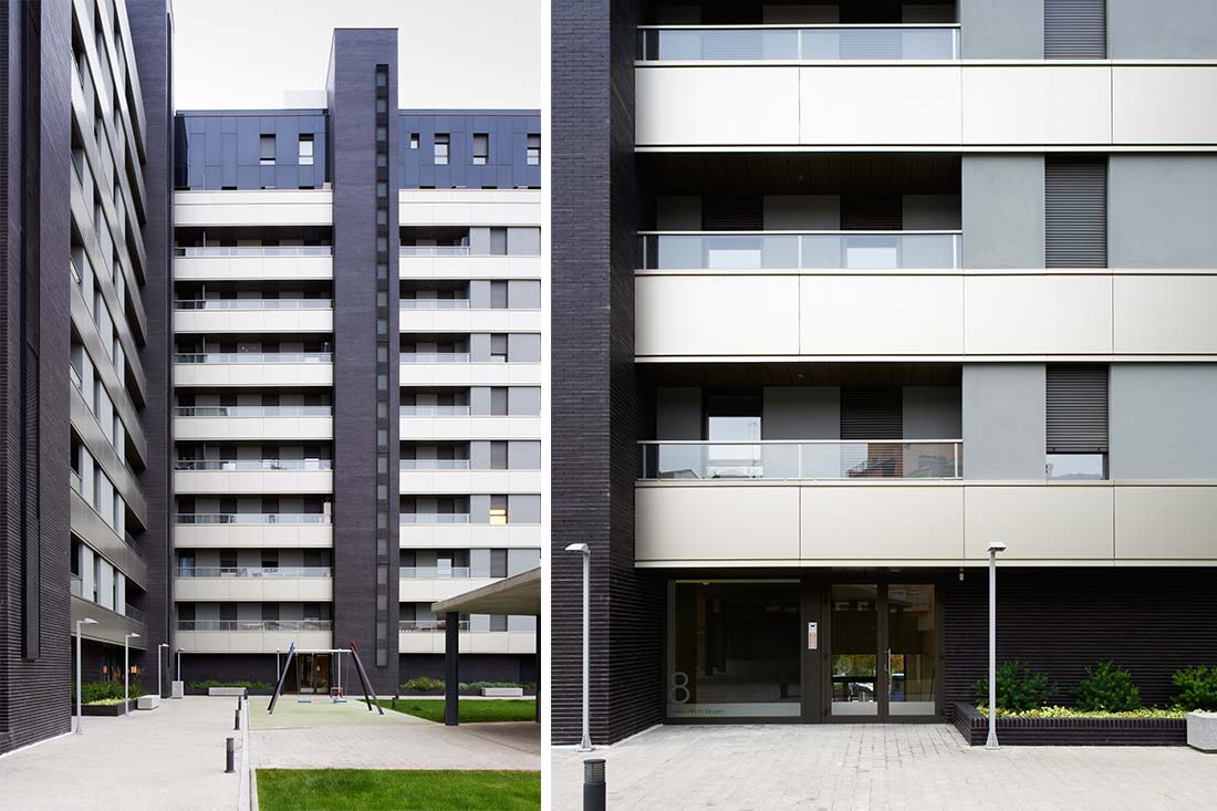 arquitectura edificio de viviendas ribera zaragoza