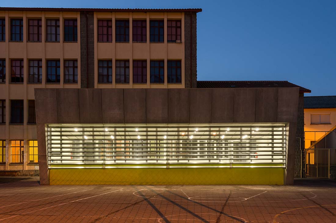 despacho arquitectos zaragoza ampliación colegio